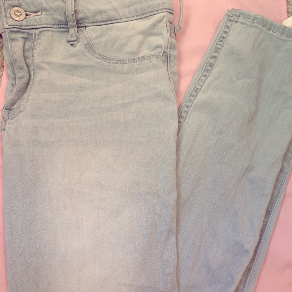 Holister light wash jeans